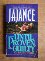 J. A. Jance - Until proven guilty