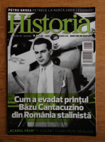 Revista Historia. Cum a evadat printul Bazu Cantacuzino din Romania stalinista, an XIII, nr. 138, iulie 2013