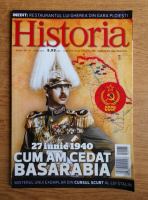 Revista Historia. Cum am cedat Basarabia, an XIII, nr. 137, iunie 2013