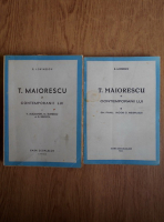 Eugen Lovinescu - T. Maiorescu si contemporanii lui (2 volume) (1943)