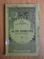 I. Simionescu - Alte insecte din Romania (1928)