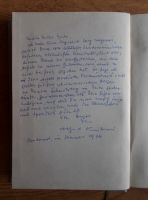 Alfred Margul-Sperber - Geheimnis und verzicht (cu autograful autorului)