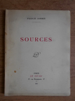 Francis Jammes - Sources (1936)