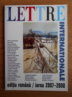 Lettre Internationale, numarul 64, iarna 2007-2008