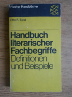 Otto F. Best - Handbuch literarischer Fachbegriffe. Definitonen und Beispiele