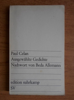 Paul Celan - Ausgewahlte Gedischte