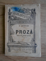 Costache Negruzzi - Proza (1908)
