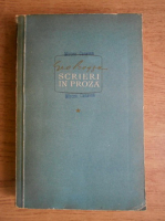 Anticariat: Geo Bogza - Scrieri in proza (volumul 1)