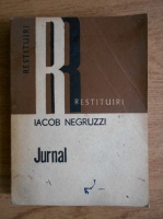 Iacob Negruzzi - Jurnal