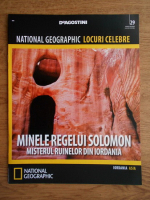Anticariat: National Geographic, Locuri celebre, Minele Regelui Solomon, nr. 29, 2013