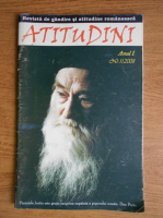 Revista Atitudini, anul I, nr. 1, 2008