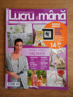 Revista Lucru de mana, nr. 31, iulie septembrie, 2013