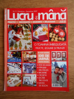 Revista Lucru de mana, nr. 9, octombrie decembrie, 2007