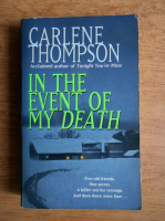 Carlene Thompson - In the event of my death