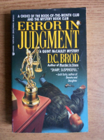 D. C. Brod - Error in judgment