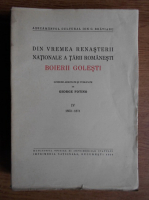 George Fotino - Din vremea Renasterii nationale a Tarii Romanesti. Boierii Golesti (1939, volumul 4)