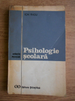 Ion Radu - Psihologia scolara