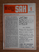 Revista romana de sah, nr. 1, 1980