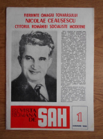 Revista romana de sah, nr. 1, 1988