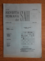 Revista romana de sah, nr. 1, 1991