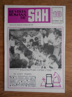Revista romana de sah, nr. 10, 1988