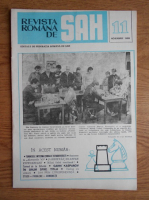 Revista romana de sah, nr. 11, 1985