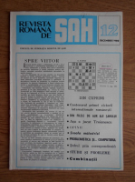 Revista romana de sah, nr. 12, 1980