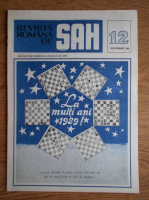 Revista romana de sah, nr. 12, 1988