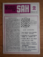 Revista romana de sah, nr. 2, 1979