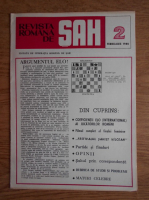 Revista romana de sah, nr. 2, 1980