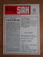 Revista romana de sah, nr. 3, 1980