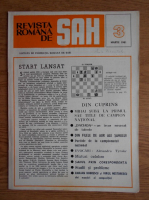 Revista romana de sah, nr. 3, 1981