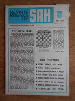 Revista romana de sah, nr. 5, 1983