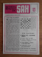 Revista romana de sah, nr. 5, 1984