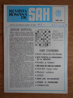 Revista romana de sah, nr. 6, 1981