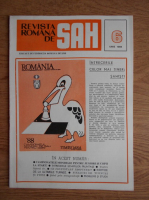 Revista romana de sah, nr. 6, 1988