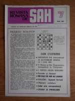 Revista romana de sah, nr. 7, 1981