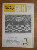 Revista romana de sah, nr. 7, 1987