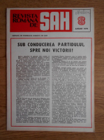 Revista romana de sah, nr. 8, 1979