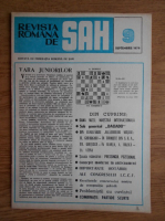 Revista romana de sah, nr. 9, 1979