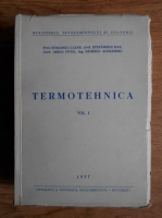 Stoicescu Lazar - Termotehnica (volumul 1)