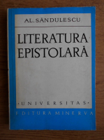 Al. Sandulescu - Literatura epistolara