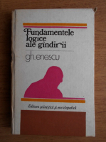 Anticariat: Gheorghe Enescu - Fundamentele logice ale gandirii