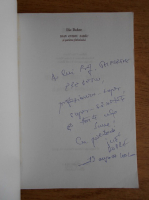 Ilie Dobre - Ioan Ovidiu Sabau si patima fotbalului (cu autograful autorului)