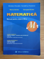 Anticariat: Marius Burtea, Georgeta Burtea - Matematica. Manual pentru clasa a XII-a. M1