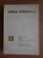 Natalia Nichifor - Limba germana. Texte de specialitate. Medicina, farmacie