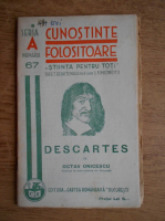 Octav Onicescu - Cunostinte folositoare. Descartes (1937)