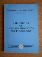 Constantin Manea - A handbook of english phonetics and phonology