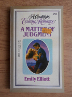 Emily Elliott - A matter of judgement