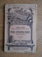 Louis Leger - Istoria literaturei rusesti (1920)